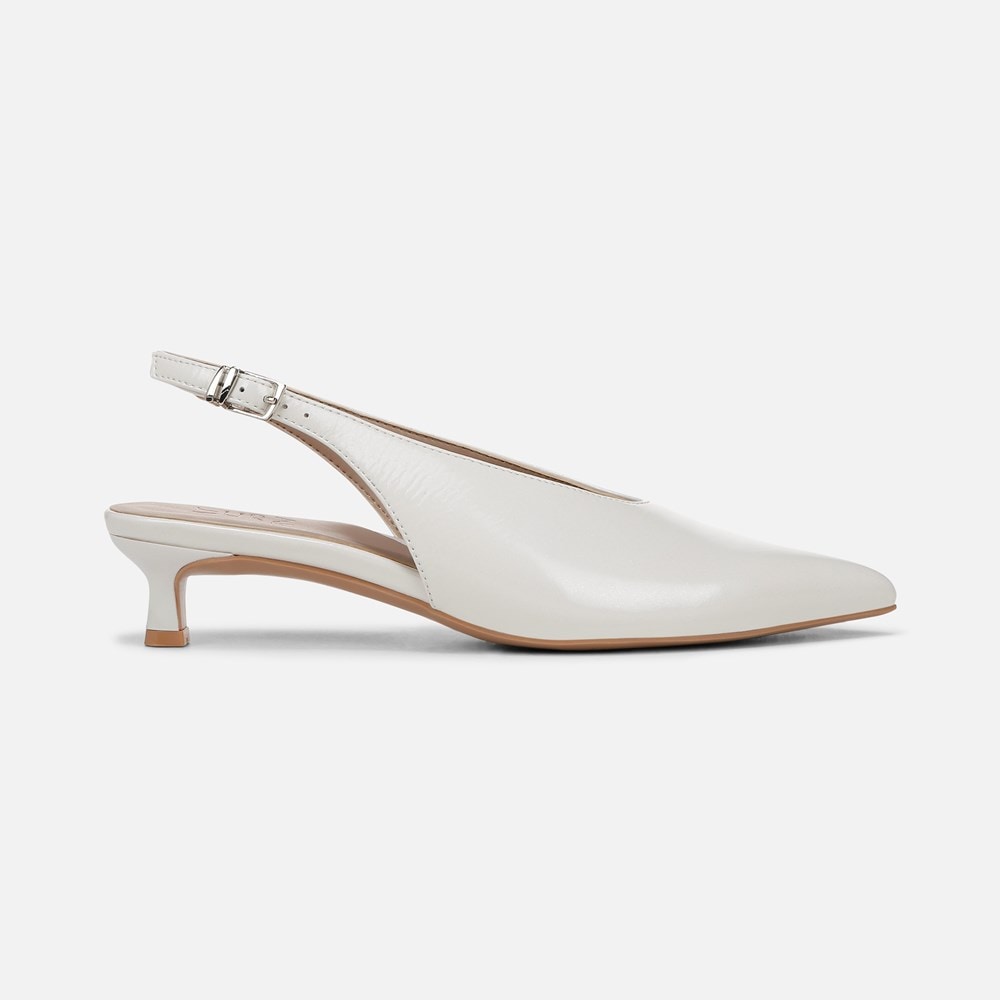 Naturalizer Nicolette Pump - Warm White Leather Naturalizer Nicolette Pump - Warm White Leather