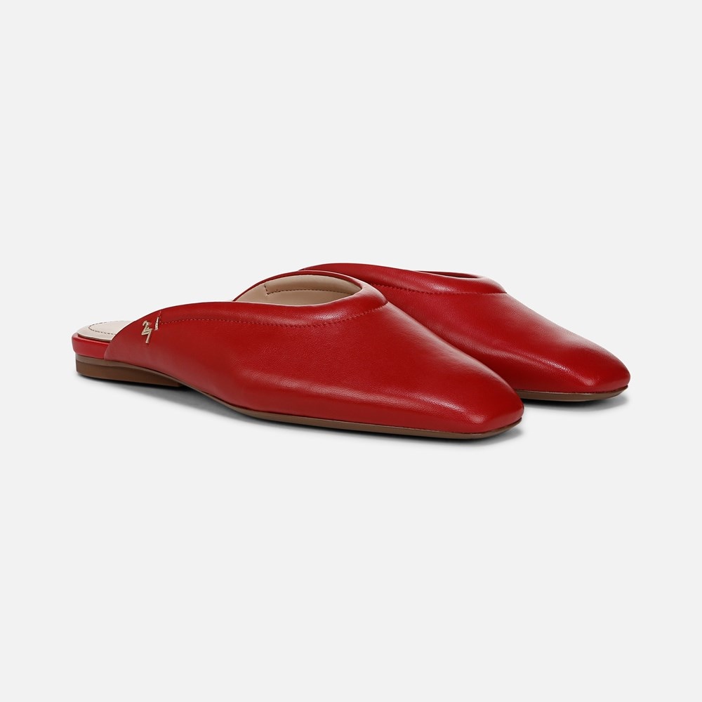 Naturalizer 27 EDIT Carla Mule - Crimson Red Leather Naturalizer 27 EDIT Carla Mule - Crimson Red Leather