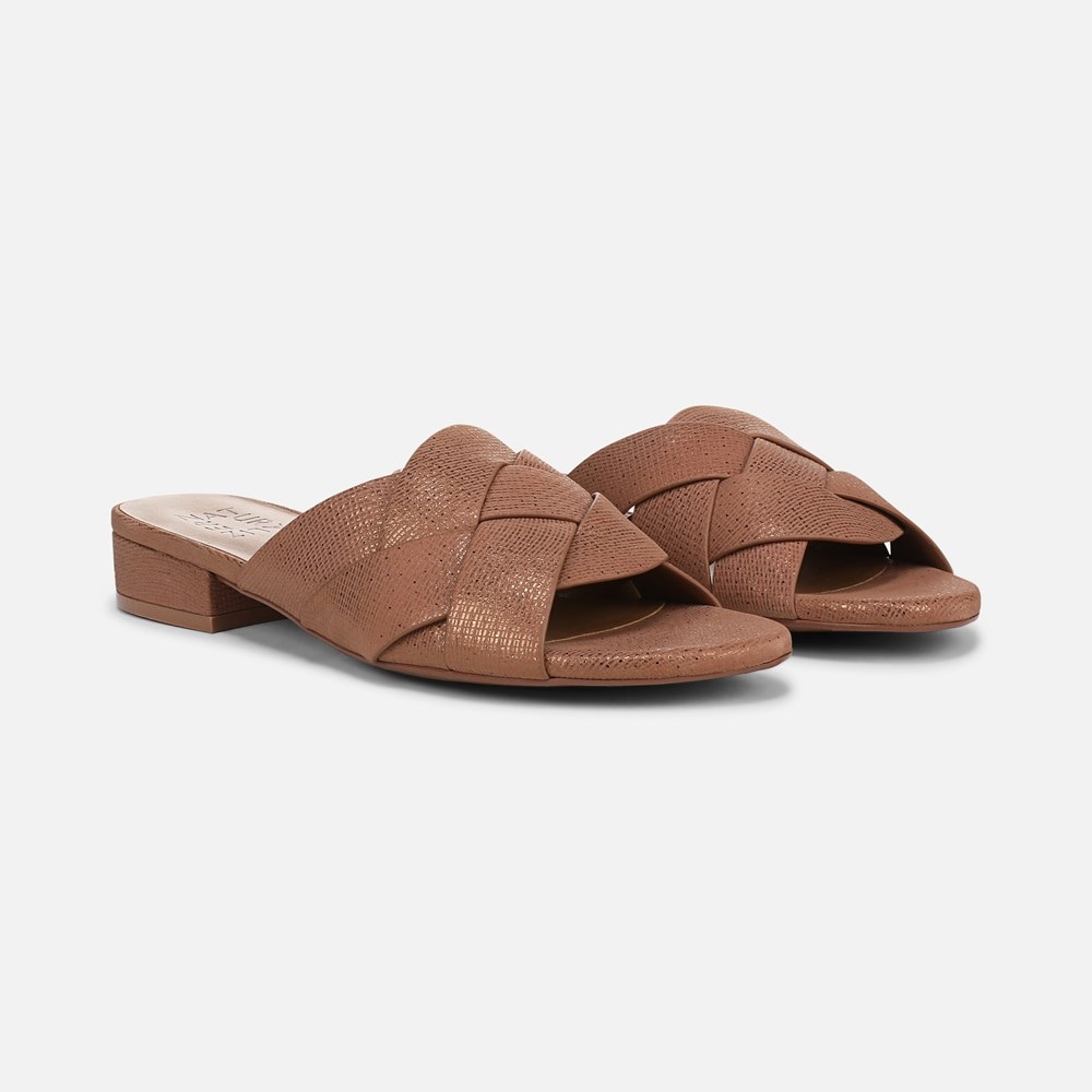 Naturalizer Morena Sandal - English Tea Brown Leather Naturalizer Morena Sandal - English Tea Brown Leather