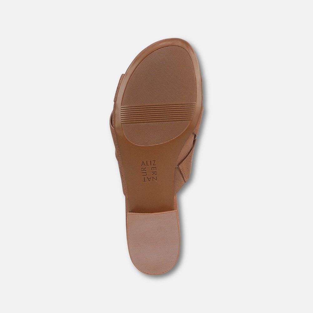 Naturalizer Morena Sandal - English Tea Brown Leather Naturalizer Morena Sandal - English Tea Brown Leather