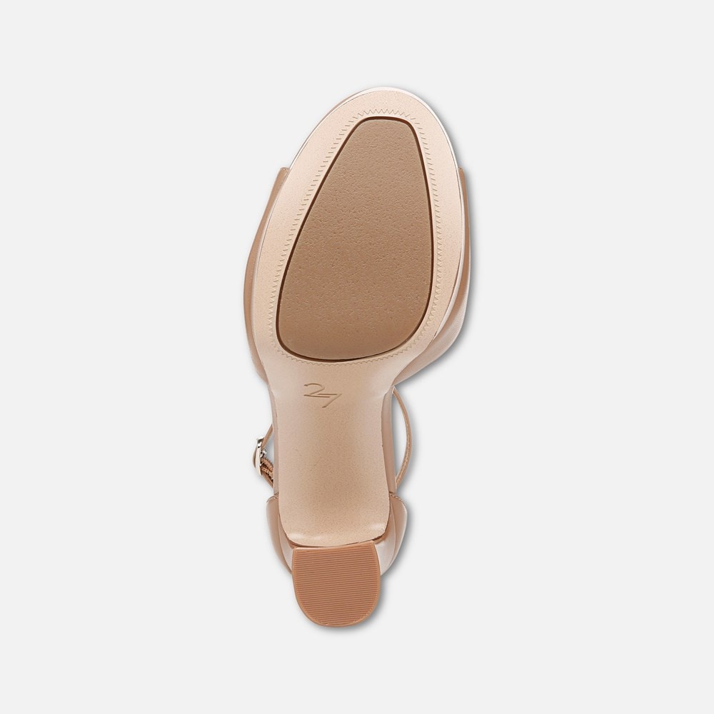Naturalizer 27 Edit Delphie Dress Sandal - Taupe Leather Naturalizer 27 Edit Delphie Dress Sandal - Taupe Leather