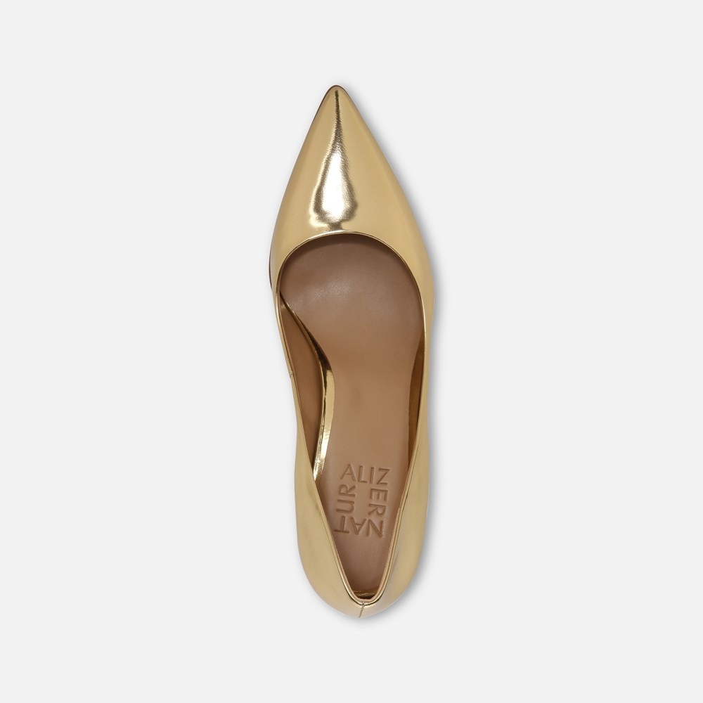 Naturalizer Anna Pump - Warm Gold Leather Naturalizer Anna Pump - Warm Gold Leather