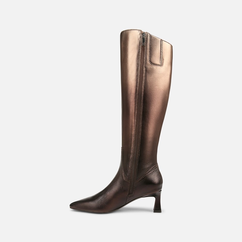 Naturalizer Deesha Unity Boot by Deepica Mutyala - Unity Metallic Leather Naturalizer Deesha Unity Boot by Deepica Mutyala - Unity Metallic Leather