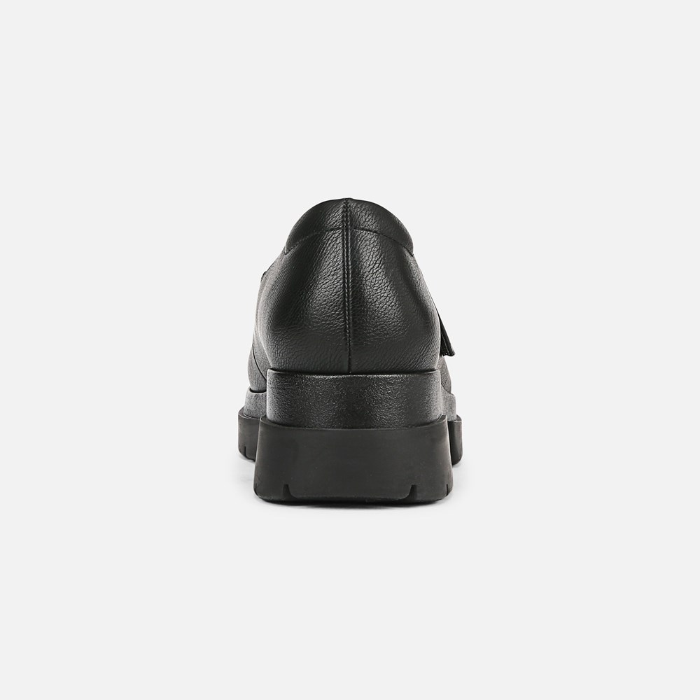 Naturalizer SOUL Olivet Mary Jane Lug Flat - Black Faux Leather Naturalizer SOUL Olivet Mary Jane Lug Flat - Black Faux Leather