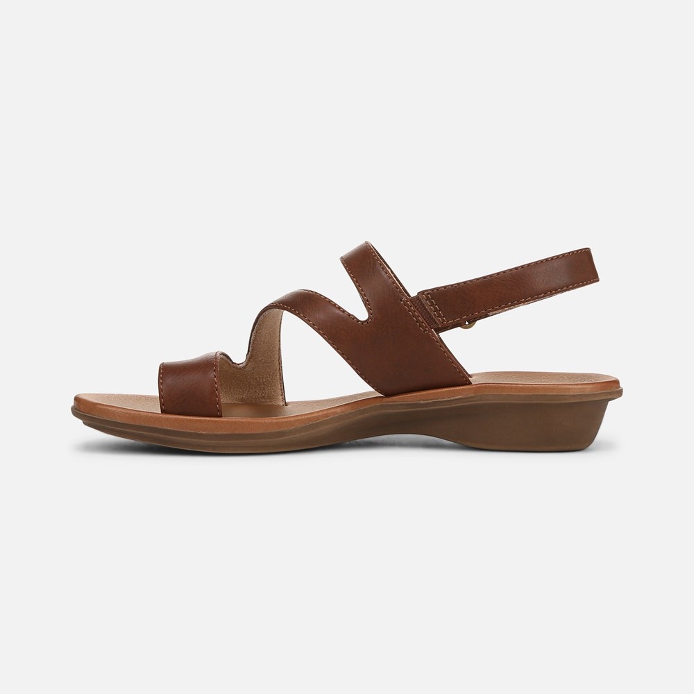 Naturalizer Soul Shakina Sandal - Toffee Brown Faux Leather Naturalizer Soul Shakina Sandal - Toffee Brown Faux Leather