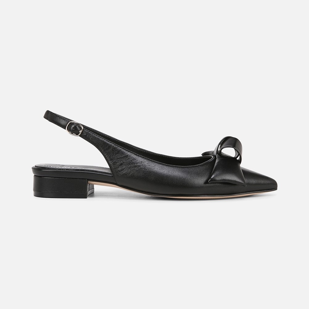 Naturalizer 27 EDIT Shine Slingback - Black Leather Naturalizer 27 EDIT Shine Slingback - Black Leather
