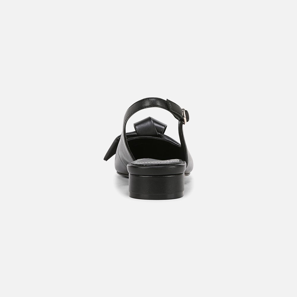 Naturalizer 27 EDIT Shine Slingback - Black Leather Naturalizer 27 EDIT Shine Slingback - Black Leather