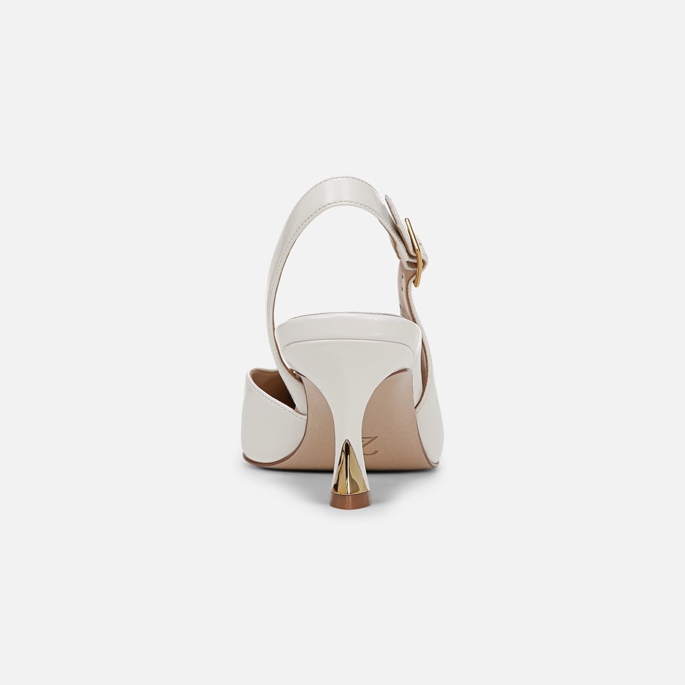 Naturalizer 27 EDIT Felicia 4 Slingback Dress Shoe - Warm White Leather Naturalizer 27 EDIT Felicia 4 Slingback Dress Shoe - Warm White Leather