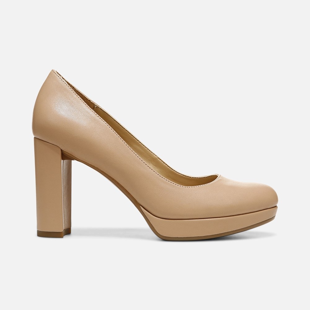 Naturalizer Berlin Pump - Nude Synthetic Naturalizer Berlin Pump - Nude Synthetic