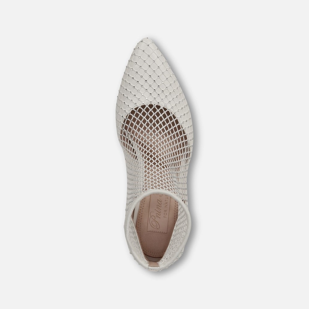 Naturalizer Liebe Bootie - Silk White Leather Naturalizer Liebe Bootie - Silk White Leather