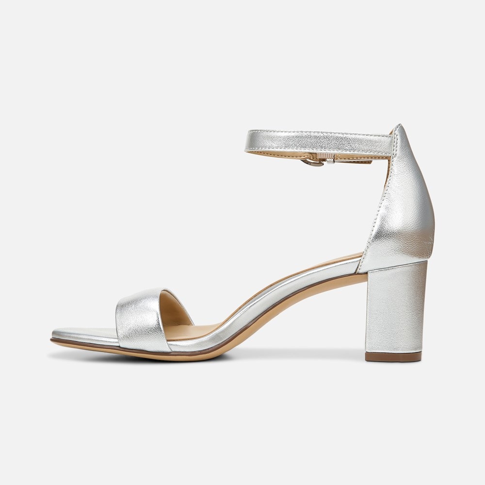 Naturalizer Vera Dress Sandal - Silver Leather Naturalizer Vera Dress Sandal - Silver Leather
