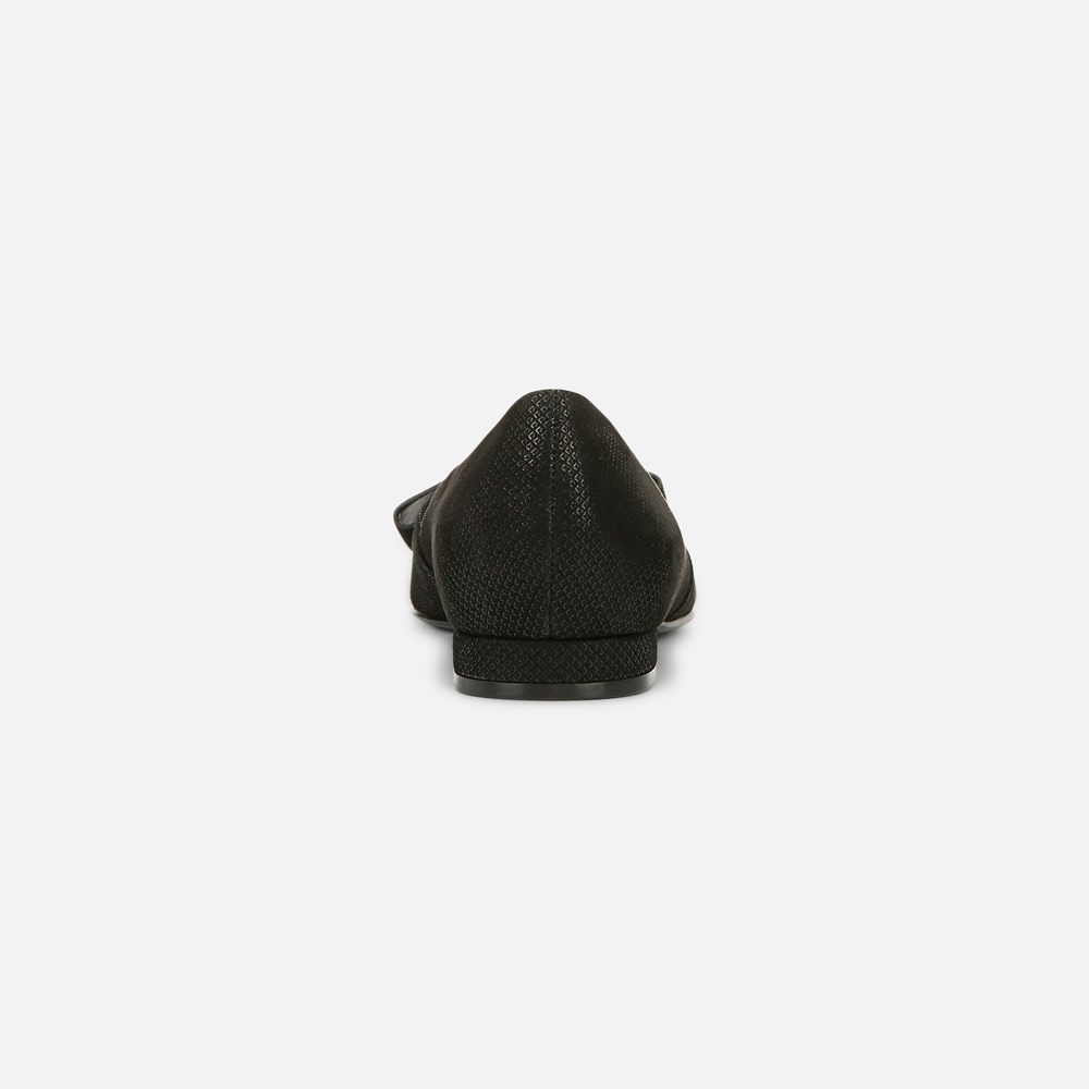 Naturalizer Havana Bow Flat - Black Leather Naturalizer Havana Bow Flat - Black Leather