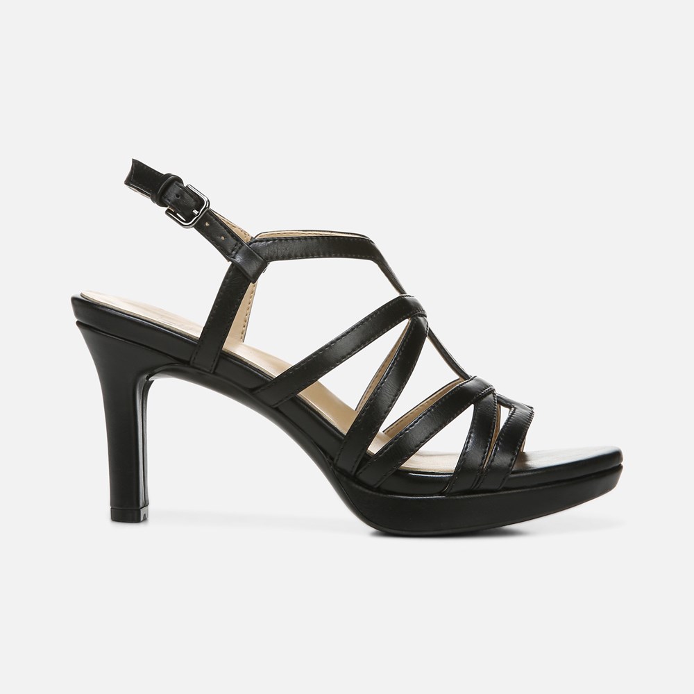 Naturalizer Baylor Dress Sandal - Black Synthetic Naturalizer Baylor Dress Sandal - Black Synthetic