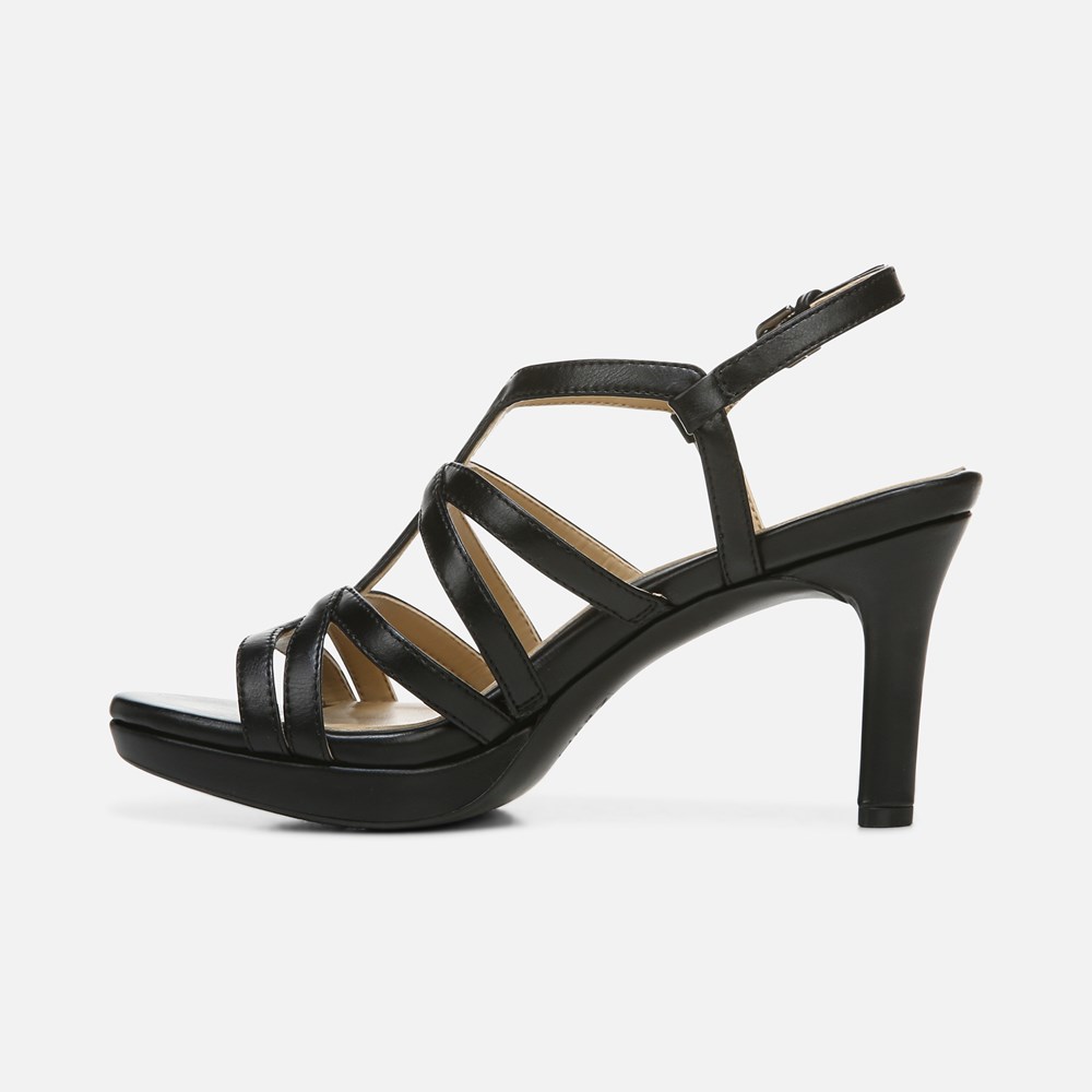 Naturalizer Baylor Dress Sandal - Black Synthetic Naturalizer Baylor Dress Sandal - Black Synthetic