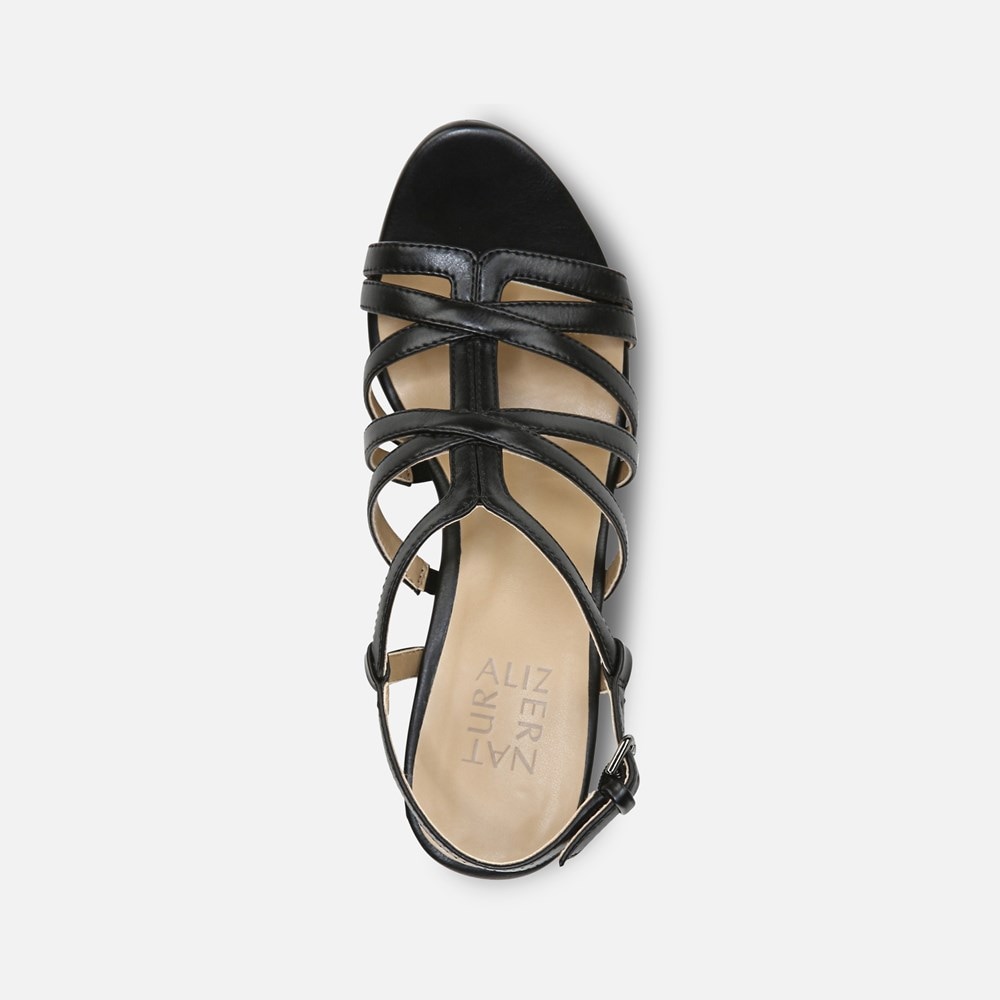 Naturalizer Baylor Dress Sandal - Black Synthetic Naturalizer Baylor Dress Sandal - Black Synthetic