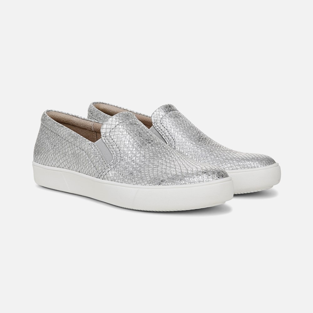 Naturalizer Marianne Slip On Sneaker - Urban Mist Grey Leather