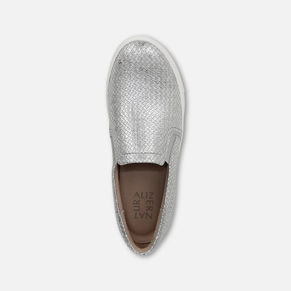 Naturalizer Marianne Slip On Sneaker - Urban Mist Grey Leather Naturalizer Marianne Slip On Sneaker - Urban Mist Grey Leather