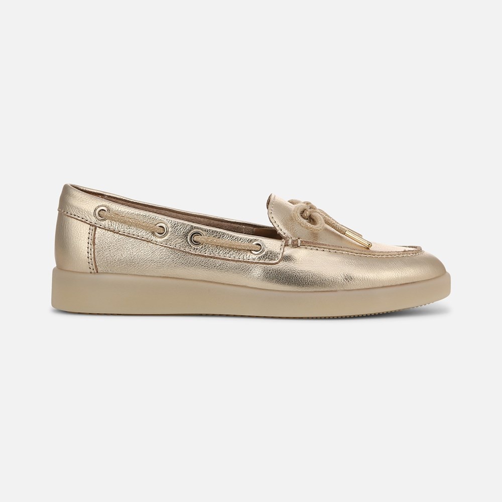 Naturalizer Keel Boat Shoe - Soft Gold Leather Naturalizer Keel Boat Shoe - Soft Gold Leather