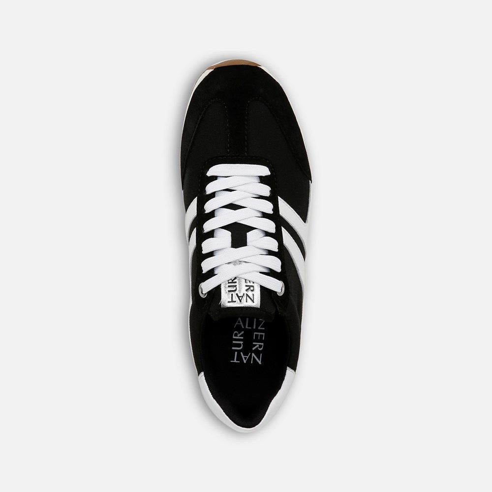 Naturalizer Lorena Lace Up Sneaker - Black Fabric \\u0026 Suede Naturalizer Lorena Lace Up Sneaker - Black Fabric \\u0026 Suede