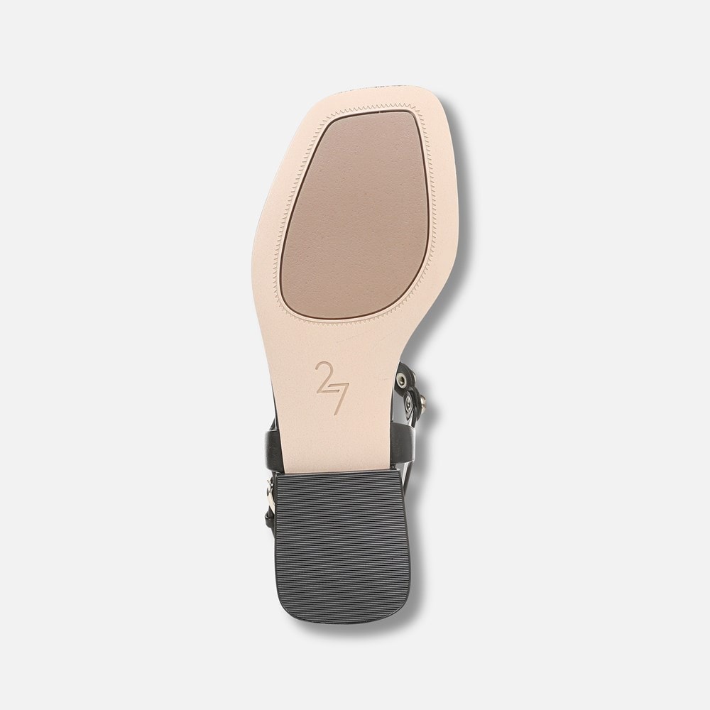 Naturalizer 27 EDIT Nara Sandal - Black Leather Naturalizer 27 EDIT Nara Sandal - Black Leather