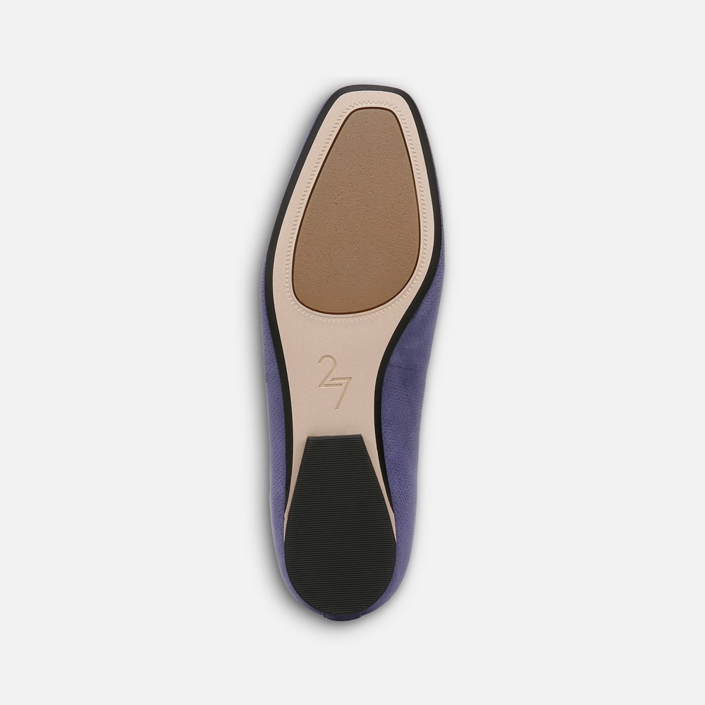 Naturalizer 27 Edit Carla Flat - Future Dusk Blue Suede Naturalizer 27 Edit Carla Flat - Future Dusk Blue Suede