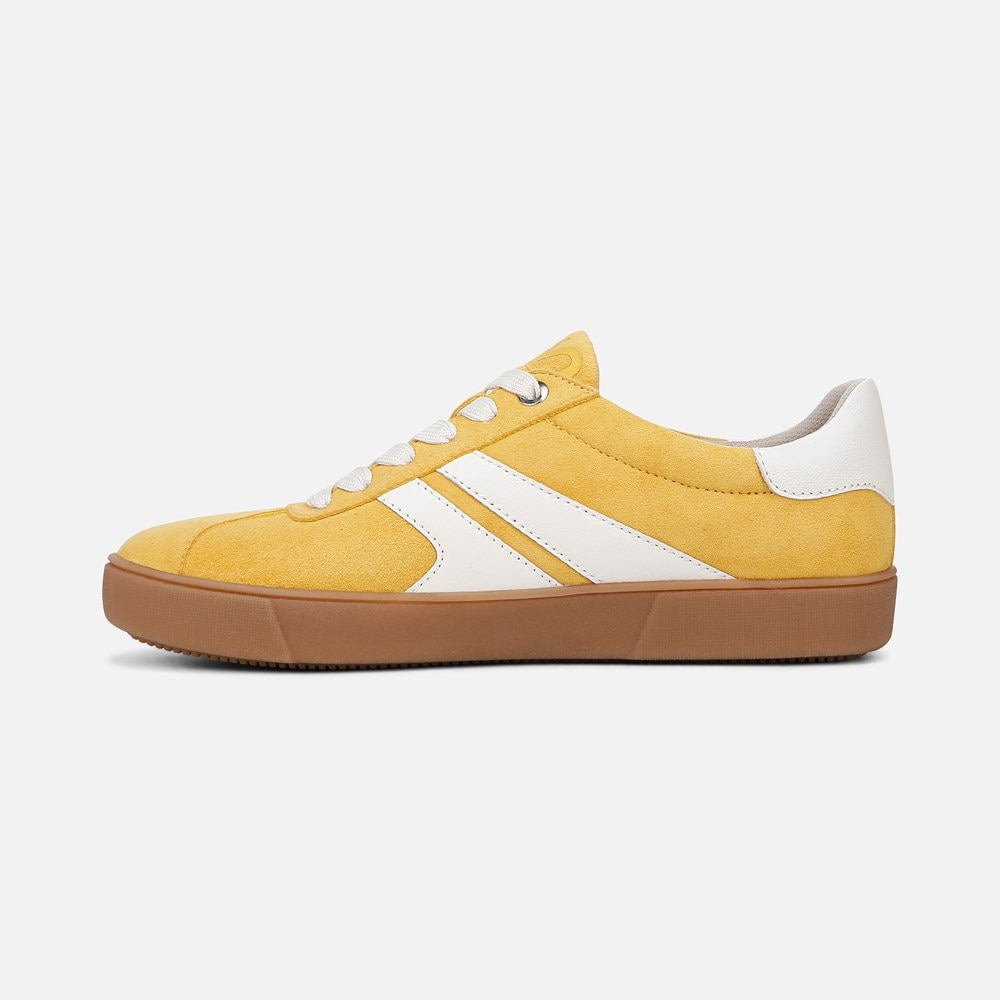 Naturalizer Medina Lace Up Sneaker - Spicy Yellow Nubuck Naturalizer Medina Lace Up Sneaker - Spicy Yellow Nubuck
