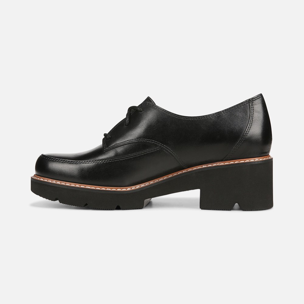 Naturalizer Darry Lace Oxford - Black Leather Naturalizer Darry Lace Oxford - Black Leather