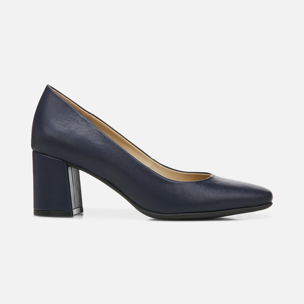 Naturalizer Warner Pump - French Navy Naturalizer Warner Pump - French Navy