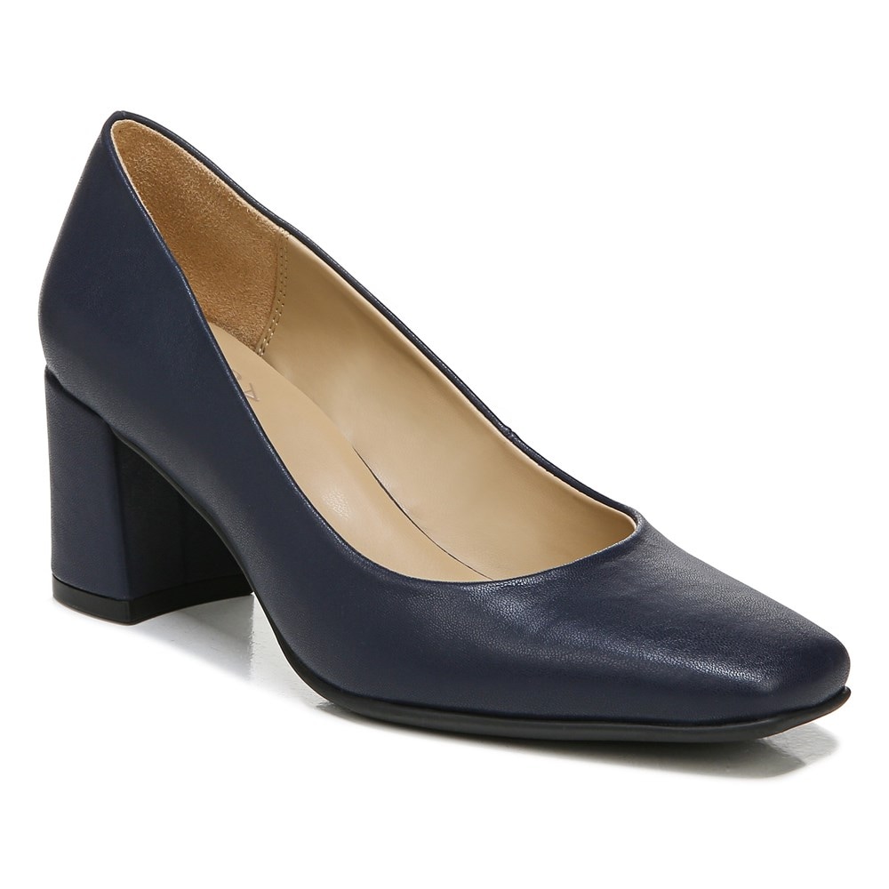 Naturalizer Warner Pump - French Navy Naturalizer Warner Pump - French Navy