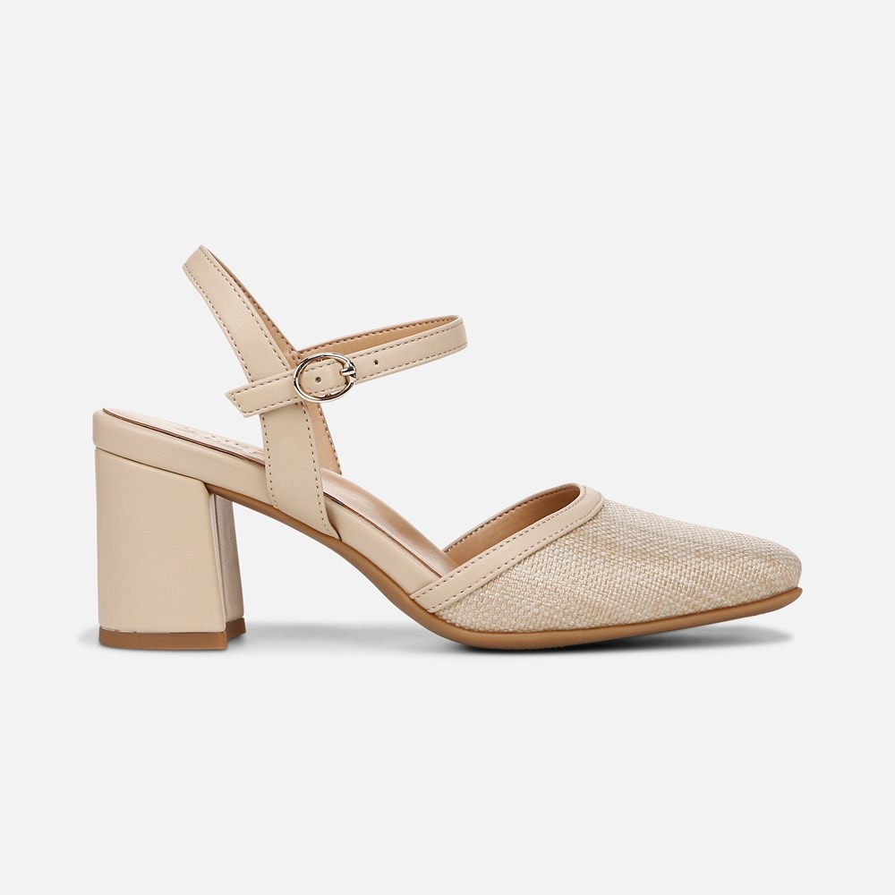 Naturalizer Wave Dress Shoe - Tan Straw Fabric Naturalizer Wave Dress Shoe - Tan Straw Fabric