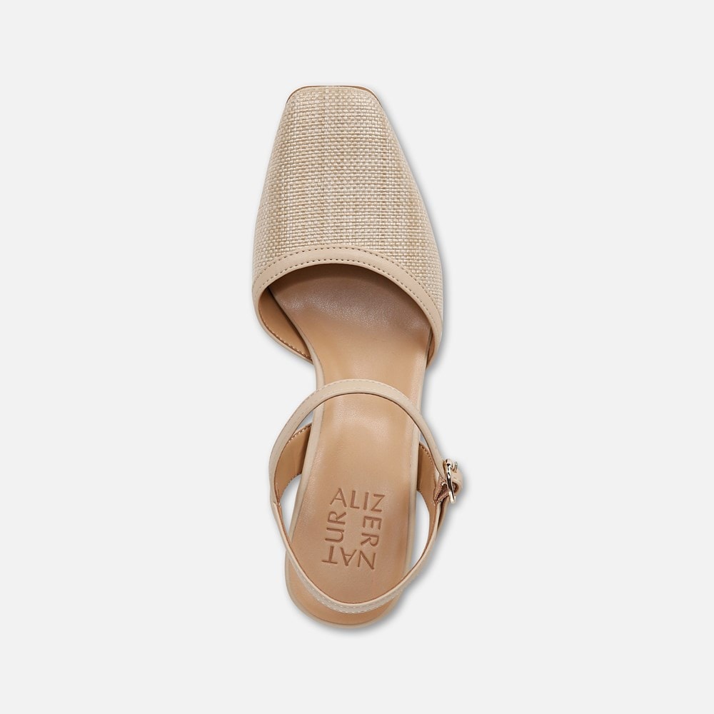 Naturalizer Wave Dress Shoe - Tan Straw Fabric Naturalizer Wave Dress Shoe - Tan Straw Fabric