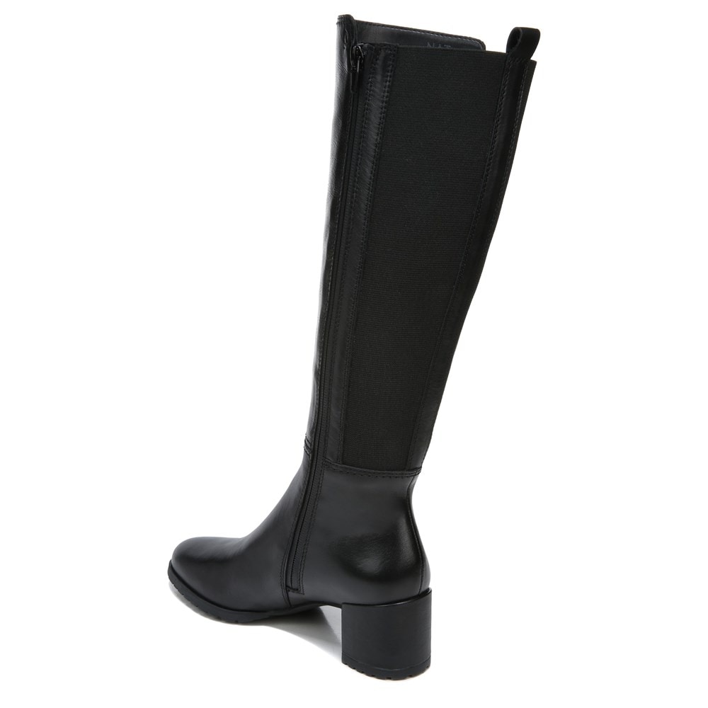 Naturalizer Brent Weatherproof Knee High Boot - BLACK LEATHER Naturalizer Brent Weatherproof Knee High Boot - BLACK LEATHER