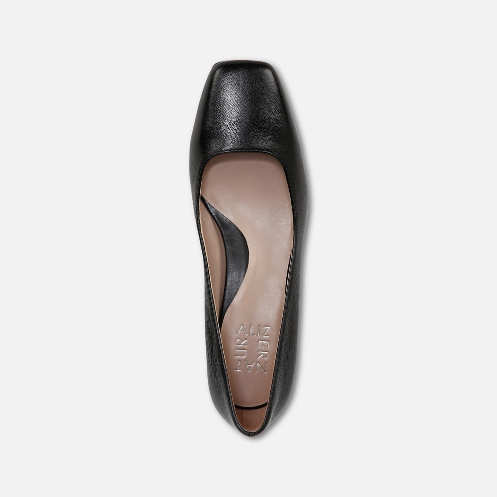 Naturalizer Jayla Pump - Black Leather Naturalizer Jayla Pump - Black Leather