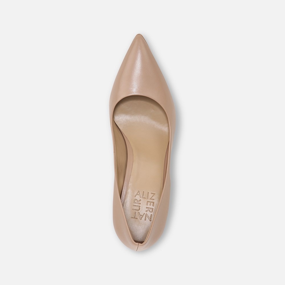 Naturalizer Anna Pump - Creme Brulee Leather Naturalizer Anna Pump - Creme Brulee Leather