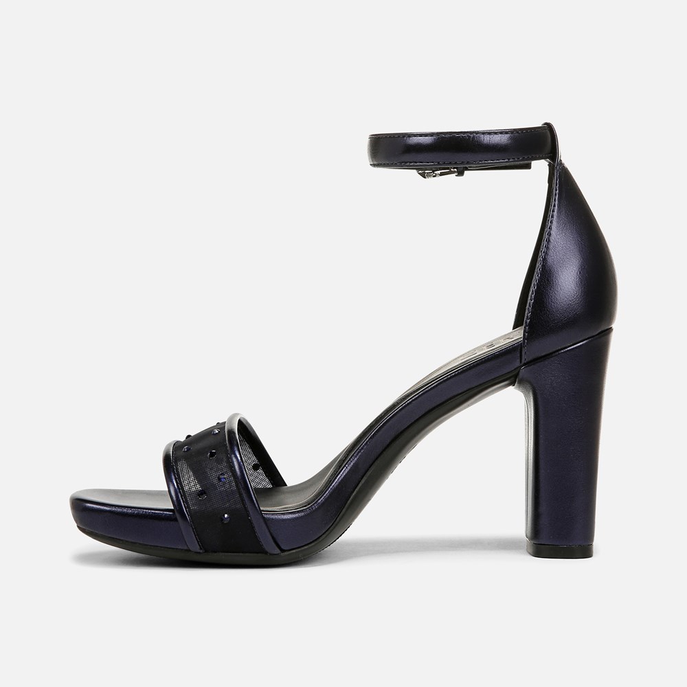 Naturalizer Joy Dress Sandal - Midnight Blue Leather Naturalizer Joy Dress Sandal - Midnight Blue Leather
