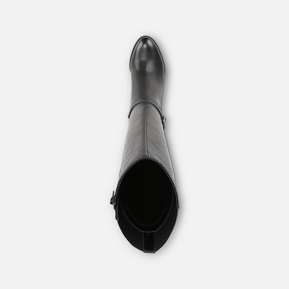 Naturalizer SOUL Uptown Knee High Boot - Black Faux Leather Naturalizer SOUL Uptown Knee High Boot - Black Faux Leather