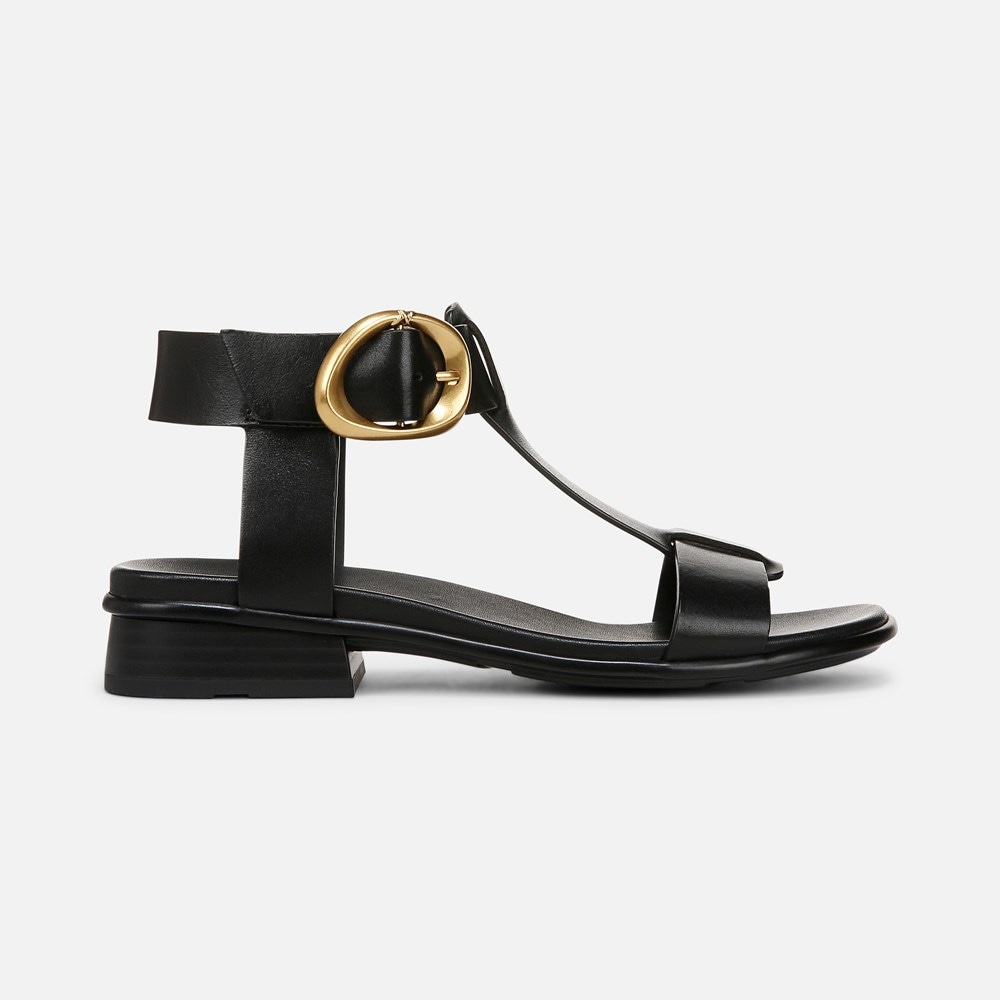 Naturalizer Brandy Sandal - Black Leather Naturalizer Brandy Sandal - Black Leather