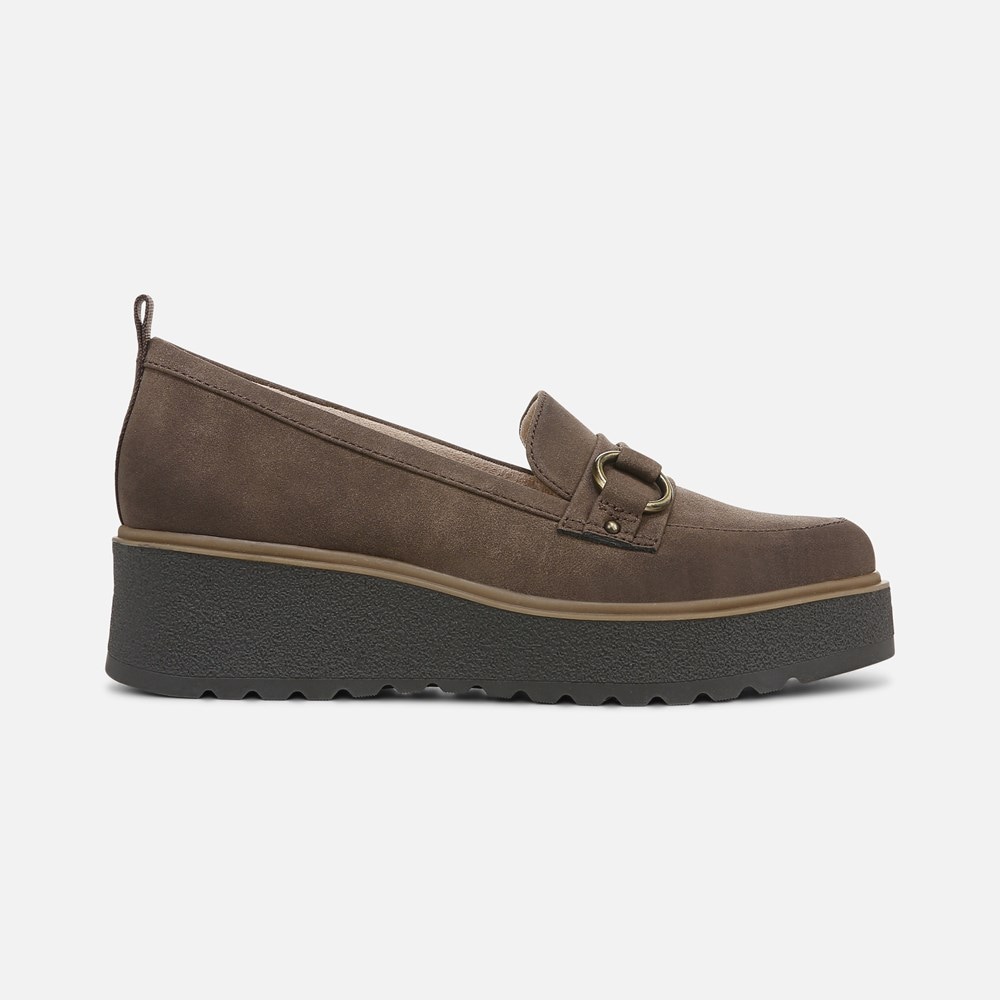 Naturalizer SOUL Joyla Loafer - Chocolate Synthetic Naturalizer SOUL Joyla Loafer - Chocolate Synthetic