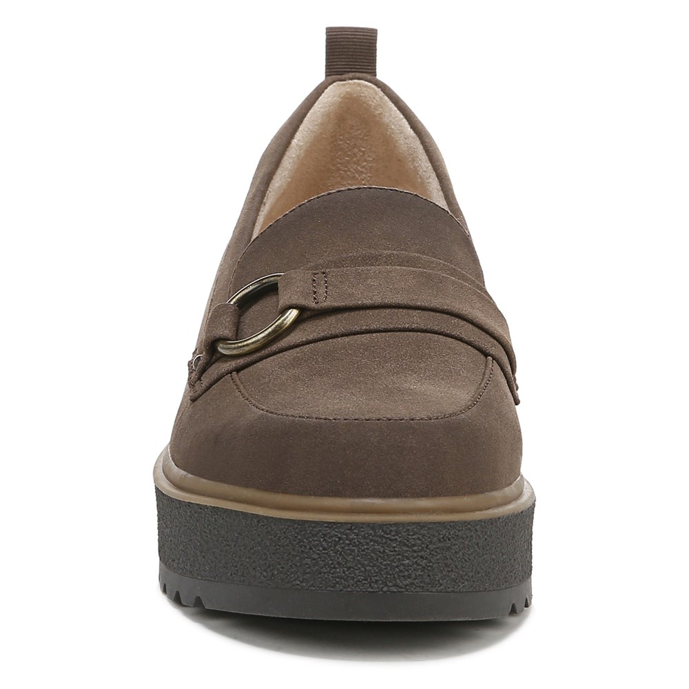 Naturalizer SOUL Joyla Loafer - Chocolate Synthetic Naturalizer SOUL Joyla Loafer - Chocolate Synthetic