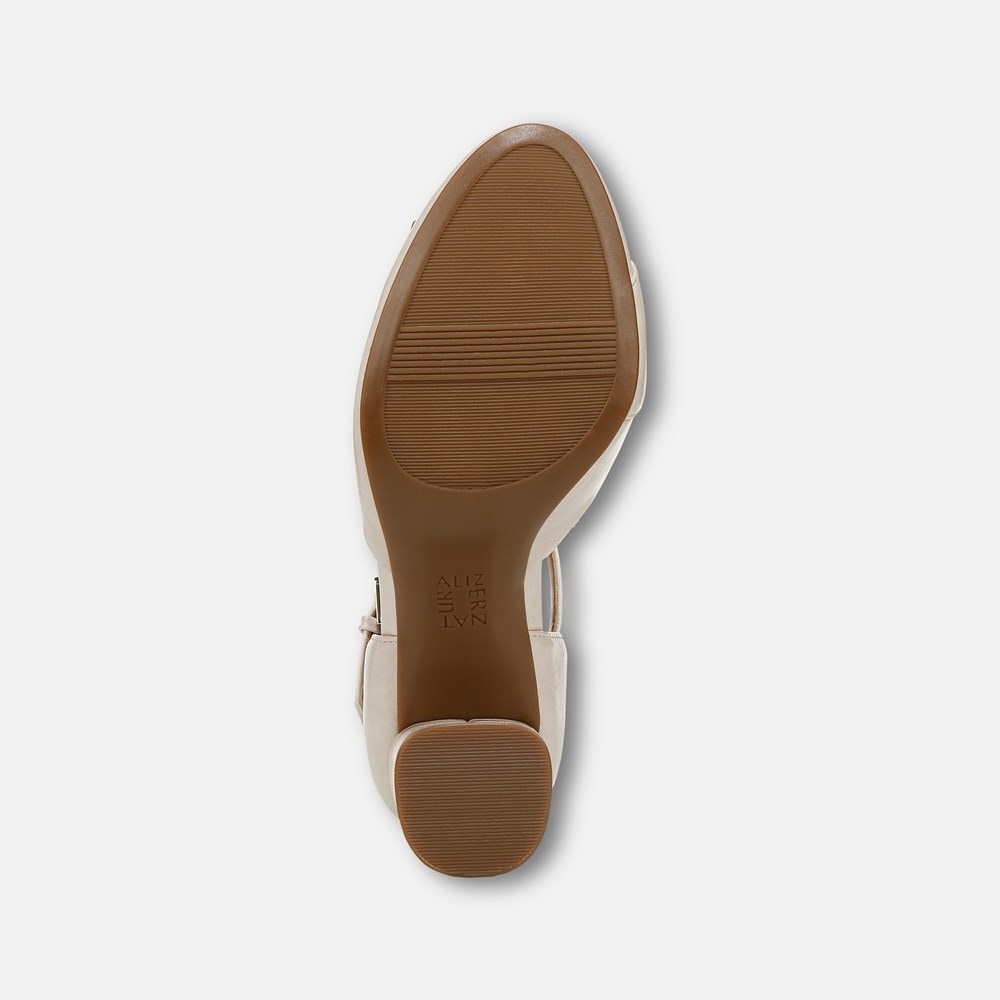 Naturalizer Lavish Mary Jane Pump - Porcelain Faux Leather