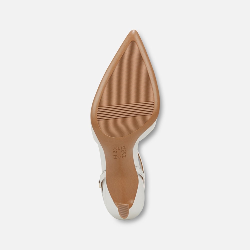 Naturalizer Astrid Pump - White Leather Naturalizer Astrid Pump - White Leather