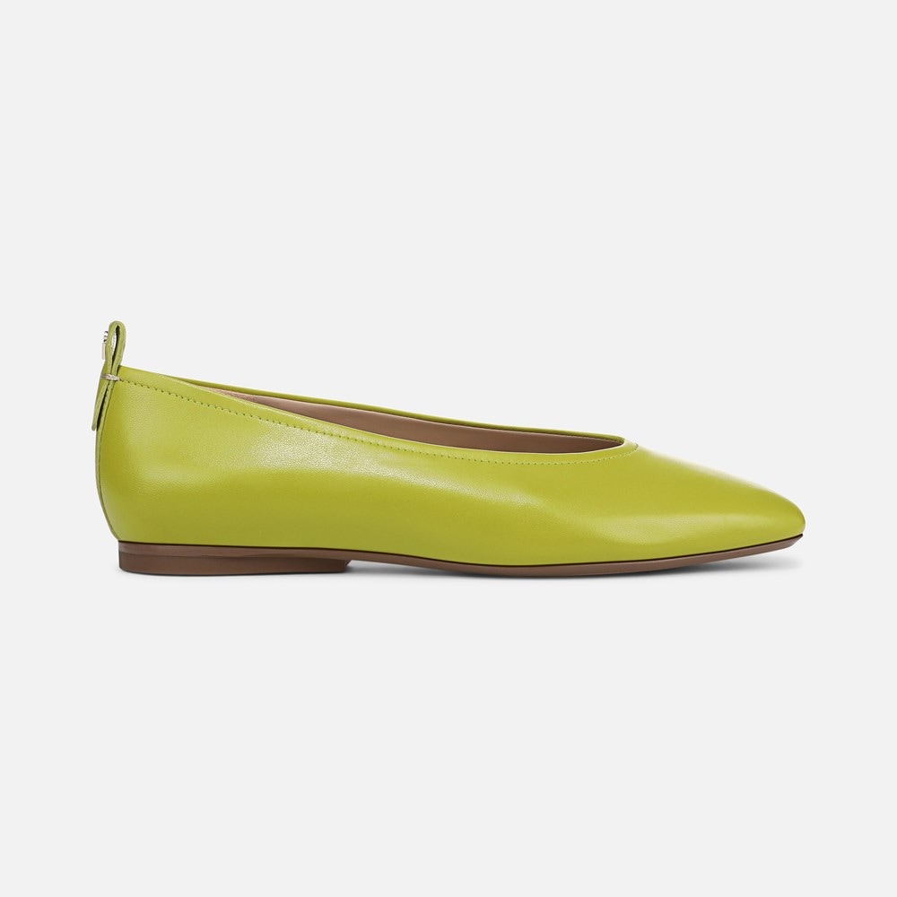 Naturalizer 27 Edit Carla Flat - Chartreuse Green Leather Naturalizer 27 Edit Carla Flat - Chartreuse Green Leather