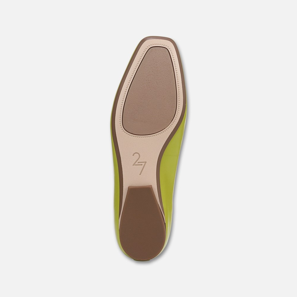 Naturalizer 27 Edit Carla Flat - Chartreuse Green Leather Naturalizer 27 Edit Carla Flat - Chartreuse Green Leather