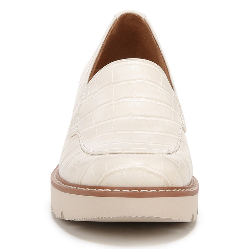 Naturalizer Cabaret Loafer - Porcelain Croco Faux Leather Naturalizer Cabaret Loafer - Porcelain Croco Faux Leather