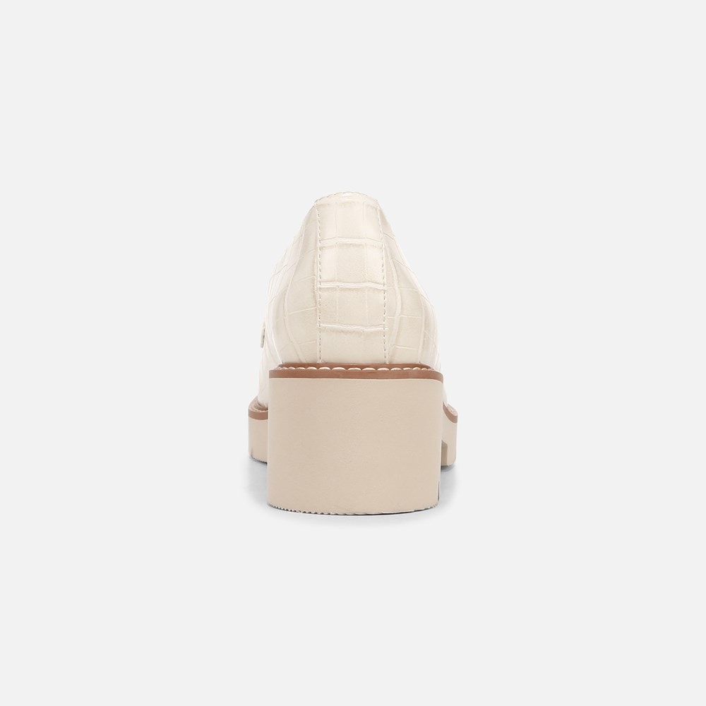 Naturalizer Cabaret Loafer - Porcelain Croco Faux Leather Naturalizer Cabaret Loafer - Porcelain Croco Faux Leather