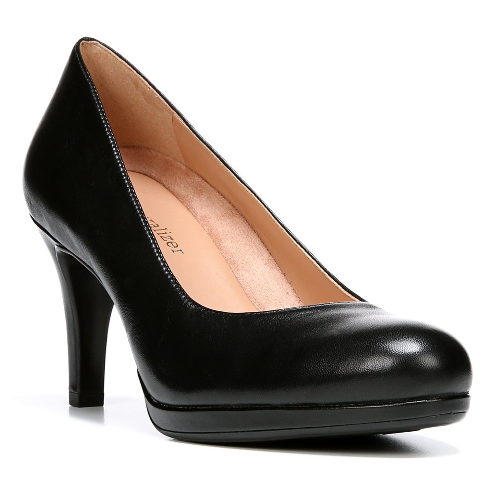Naturalizer Michelle Pump - Black Leather Naturalizer Michelle Pump - Black Leather