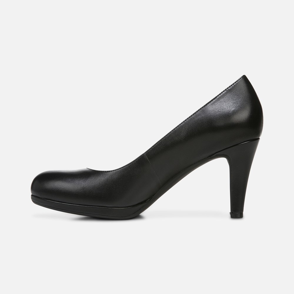 Naturalizer Michelle Pump - Black Leather Naturalizer Michelle Pump - Black Leather