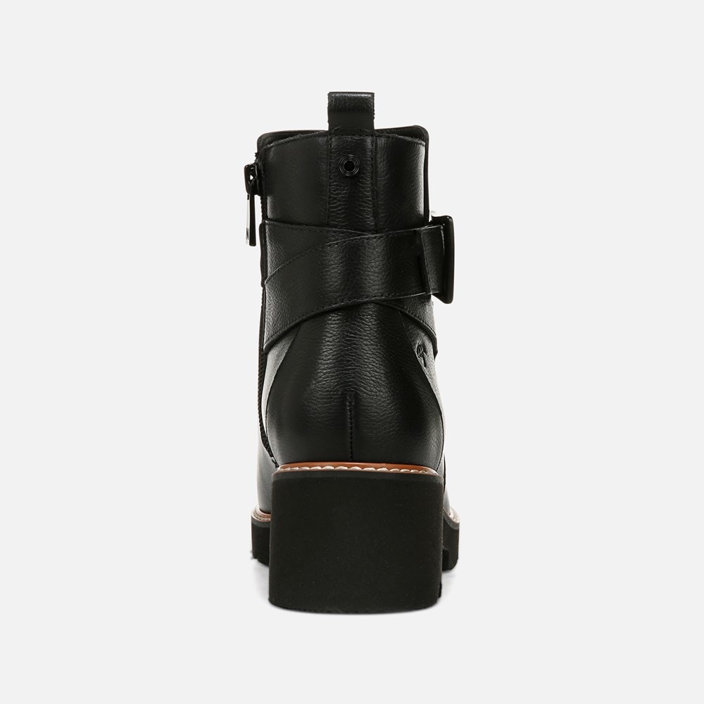 Naturalizer Darry Strap Bootie - Black Leather Naturalizer Darry Strap Bootie - Black Leather