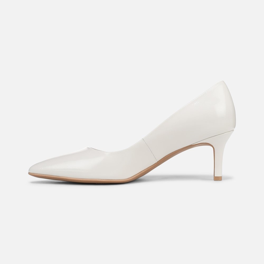 Naturalizer Everly Pump - Warm White Leather Naturalizer Everly Pump - Warm White Leather
