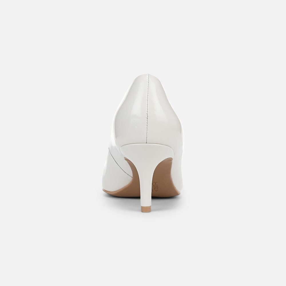 Naturalizer Everly Pump - Warm White Leather Naturalizer Everly Pump - Warm White Leather